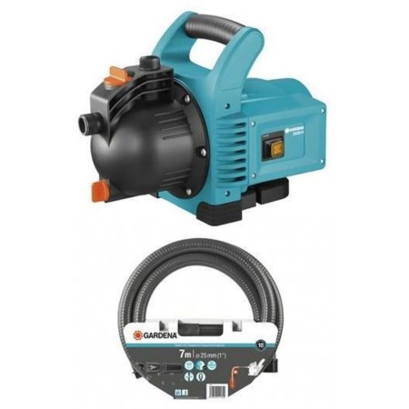 GARDENA 3000/4 pompa ogrodowa 600W z zestawem ssącym 1718-20