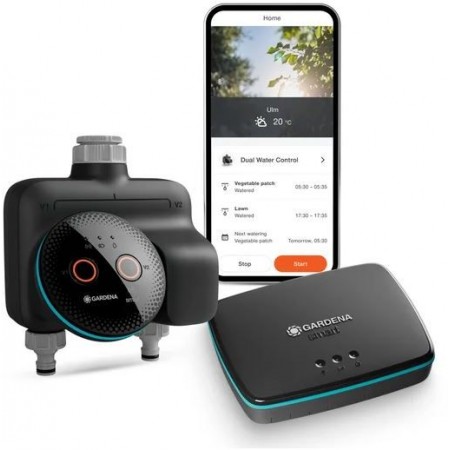 Gardena Smart Sterownik nawadniania Dual - zestaw 19044-20