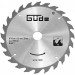 GÜDE Brzeszczot HM 165 x 20 x 1,5 - 24z 58333