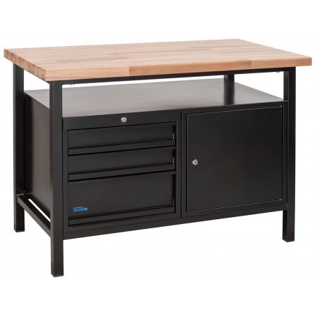 GÜDE Stół warsztatowy P 1200 SLT Black Line 40838