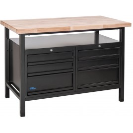 GÜDE Stół warsztatowy P 1200 SS Black Line 40839