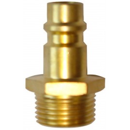 GÜDE Nypel z gwintem 1/4" 2szt AG 41024