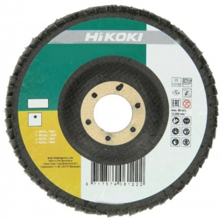 HiKOKI 4100109 Tarcza listkowa 125x22, 23mm, K120