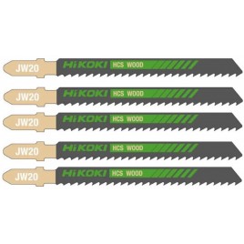 HiKOKI 750021 Brzeszczot HCS do piły szablastej do drewna, 100,4/75x9,5x1,25 mm, 5 szt.