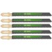 HiKOKI 750021 Brzeszczot HCS do piły szablastej do drewna, 100,4/75x9,5x1,25 mm, 5 szt.