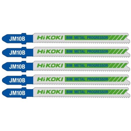 HiKOKI 750031 BIM Brzeszczot do drewna i metalu do piły szablastej, 132/105×10×1,25 mm, 5