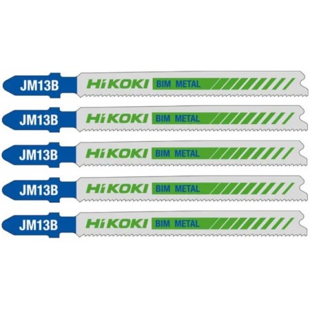 HiKOKI 750091 BIM Brzeszczot do metalu do piły szablastej, 91,5/68x9,7x0,9 mm, 5 szt.