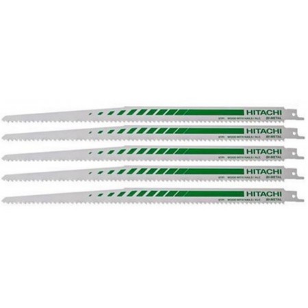 HiKOKI RW50B Brzeszczoty do pił szablastych 305/283,5x19x1,25mm 5 szt 752027