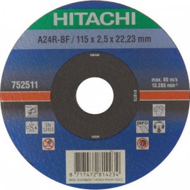 HiKOKI 752511 Tarcza do cięcia metalu 115x22,23x2,5mm