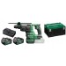 HiKOKI DH1826DAWPZ Młotowiertarka SDS-Plus, (18V/2x5.0Ah)