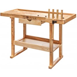 Holzmann Strugnica, stół stolarski (150kg/1260x620mm) WB126