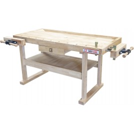 Holzmann Strugnica, stół stolarski (150kg/1600x820mm) WB160L
