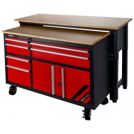Holzmann Zestaw stół warsztatowy oraz szafka narzędziowa (400kg) WEWA1216SET
