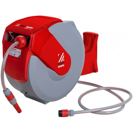 Holzmann Automatyczny zwijacz bębnowy na wąż ogrodowy 20 m WSR20PRO