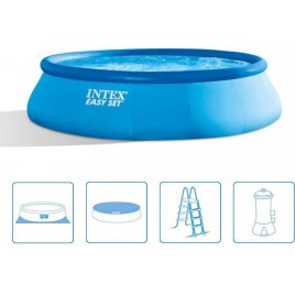 INTEX Easy Set Pool Basen 457 x 122 cm pompa kartuszowa 26168GN