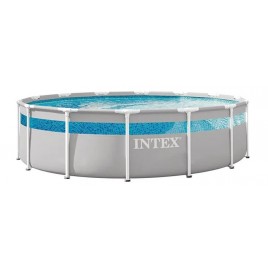 INTEX Prism Frame Clearview Set Basen 427 x 107 cm 26722NP