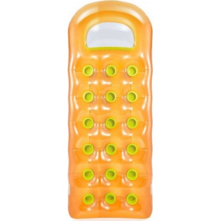 INTEX Krzesło z 18 otworami Suntanner Lounge pomarańczowy 59895EU
