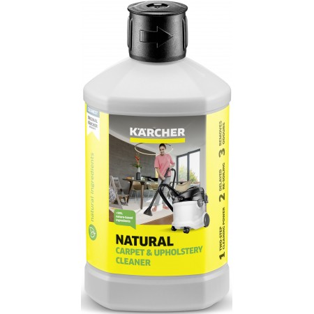Kärcher RM 519N Naturalny środek do czyszczenia dywanów i tapicerki (1L) 6.296-237.0 Kärcher RM 519N Naturalny środek do czyszczenia dywanów i tapicerki (1L) 6.296-237.0