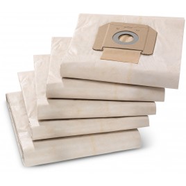 Kärcher Papierowe torebki filtracyjne, 5 x , NT 48, NT 65, NT 70, NT 72, NT 75 6.904-285.0