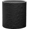 KETER MEDIUM CYLINDER Doniczka, 36 x 36 x 37,3 cm, rattan, antracyt 17197835