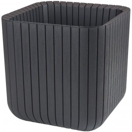 KETER CUBE PLANTER L Doniczka, 39,5 x 39,5 x 39,5 cm, antracyt 17201220