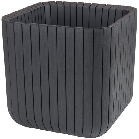 KETER CUBE PLANTER L Doniczka, 39,5 x 39,5 x 39,5 cm, antracyt 17201220