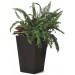 KETER RATTAN PLANTER M 55,4L Średnia doniczka rattanowa, 38,5 x 57 cm, antracyt 17192301