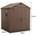 KETER DARWIN 6 x 6 Domek ogrodowy, 190 x 182 x 221 cm, brązowy 17210353