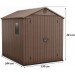 KETER DARWIN 6 x 8 Domek ogrodowy, 190 x 244 x 221 cm, brązowy 17210355