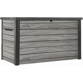 KETER DECO 870L Skrzynia ogrodowa, 147 x 83 x 86 cm, szara 17213847 KETER DECO 870L Skrzynia ogrodowa, 147 x 83 x 86 cm, szara 17213847