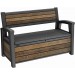 KETER DECO GARDEN BENCH 227L Ławka ogrodowa, 133 x 61 x 89 cm, orzech 17213853