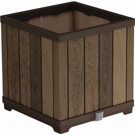 KETER DECO SQUARE Donica, 45,5 x 45,5 x 45,5 cm, orzech 17213622