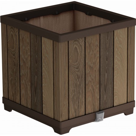 KETER DECO SQUARE Donica, 45,5 x 45,5 x 45,5 cm, orzech 17213622