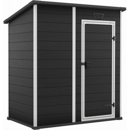 KETER ESSENTIAL 6 x 4 Domek ogrodowy, 184 x 112 x 195 cm, ciemnoszary 17214016