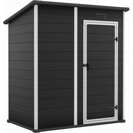 KETER ESSENTIAL 6 x 4 Domek ogrodowy, 184 x 112 x 195 cm, ciemnoszary 17214016