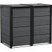 KETER HIDE AWAY 2x240L Obudowa na kosze na śmieci, 138,1 x 84,3 x 121,2 cm, szary 17213790