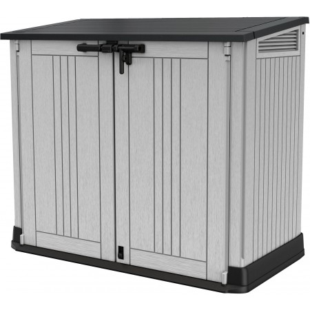 KETER STORE IT OUT MIDI PRIME Szafa ogrodowa 132 x 71,5 x 113,5 cm antracyt/szary 17210430