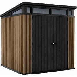 KETER PENT SIGNATURE VERTICAL 7 x 7 Domek ogrodowy, 216 x 218 x 226 cm, brązowy 17213211