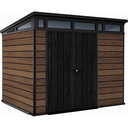 KETER PENT SIGNATURE HORIZONTAL 9 x 7 Domek ogrodowy, 279 x 218 x 226 cm, orzech 17212899