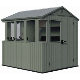 KETER POTTING SHED Domek ogrodowy 2w1, z podłogą, 190 x 244 x 221 cm, zielony 17213856