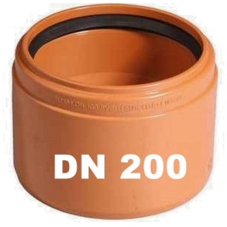 OSMA KGUSM Przejściówka kanalizacyjna DN 200, PVC/kamionka 223840 OSMA KGUSM Przejściówka kanalizacyjna DN 200, PVC/kamionka 223840