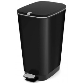 KIS CHIC BIN L 50L Kosz na śmieci z pedałem 29 x 44,5 x 60,5 cm czarny KIS CHIC BIN L 50L Kosz na śmieci z pedałem 29 x 44,5 x 60,5 cm czarny