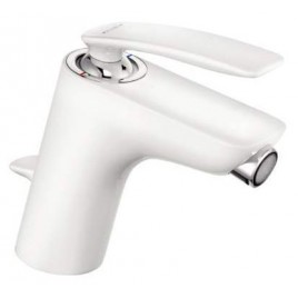 OUTLET KLUDI BALANCE jednouchwytowa bateria bidetowa biały / chrom 522169175 USZKODZONY