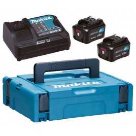 Makita 197641-2 Zestaw Li-ion CXT 12V 2xBL1041B + DC10SB Ładowarka + walizka