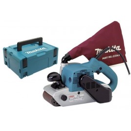 Makita 9403J Szlifierka taśmowa. Wymiary taśmy ściernej: 100x610mm / Moc: 1 200W, Makpac