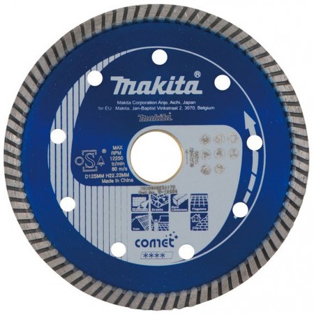 Makita B-12996 Tarcza diamentowa Comet Turbo 125x22,23mm