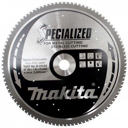 Makita B-23123 Tarcza do cięcia metali 305x25,4mm 100Z