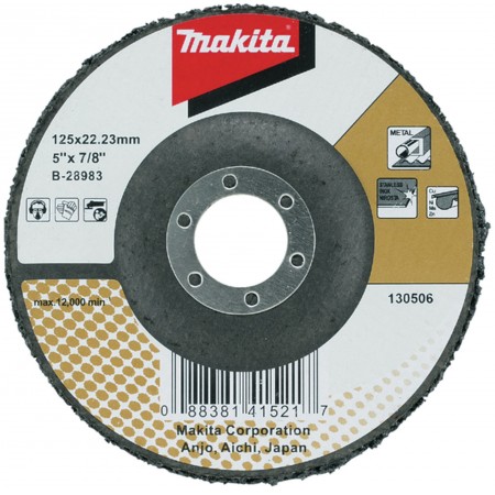 Makita B-28983 Tarcza szlifierska włókninowa 125mm Makita B-28983 Tarcza szlifierska włókninowa 125mm