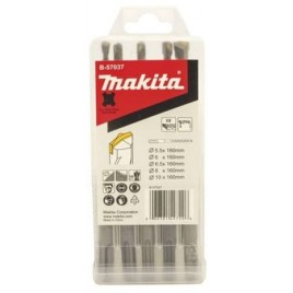 Makita B-57037 SDS-plus D Zestaw wierteł 5,5–10 mm, 5 szt.