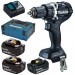 Makita DDF484BJX1 Wiertarko-wkrętarka akumulatorowa (18V/2x5.0Ah+1x3.0Ah) Makpac 2